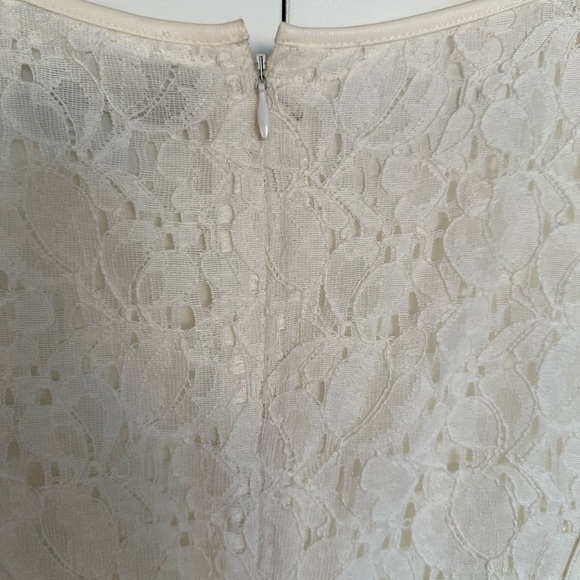 NWTs The Limited Ivory Lace Dress - Picture 5 of 9